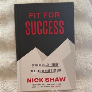 Fit for Success by Nick Shaw - Black and Red Hardcover